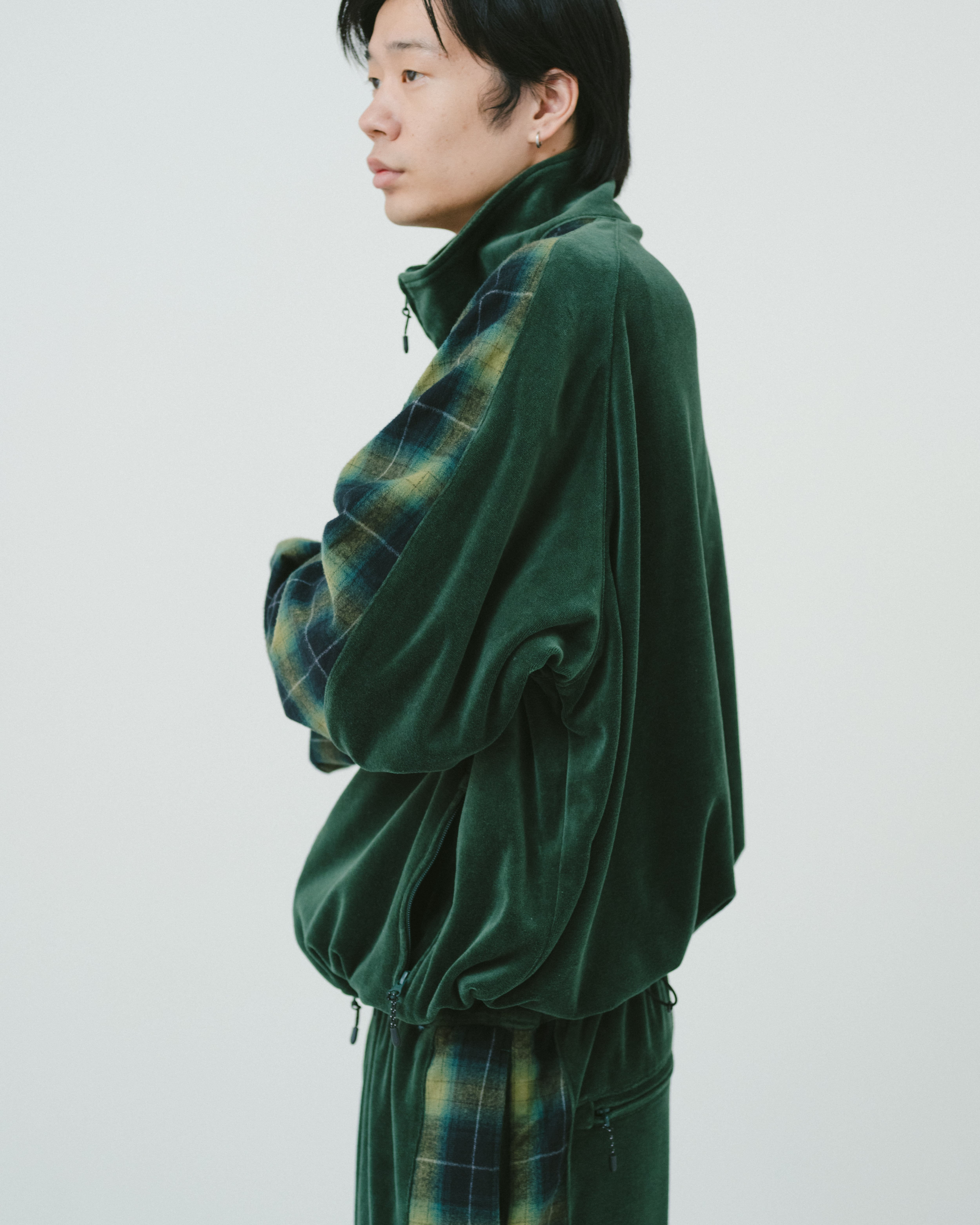 Velours track jacket（GREEN） | TTTMSW