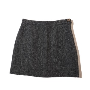 malcolm mclaren (UK) herringbone tweed   mini skirt