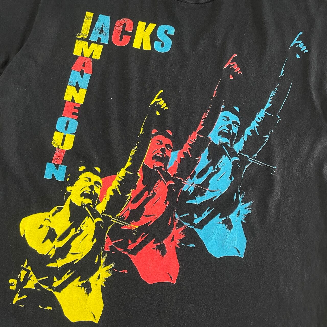 JACKS MANNEQUIN プリント バンドTシャツ メンズM相当 古着 バンT