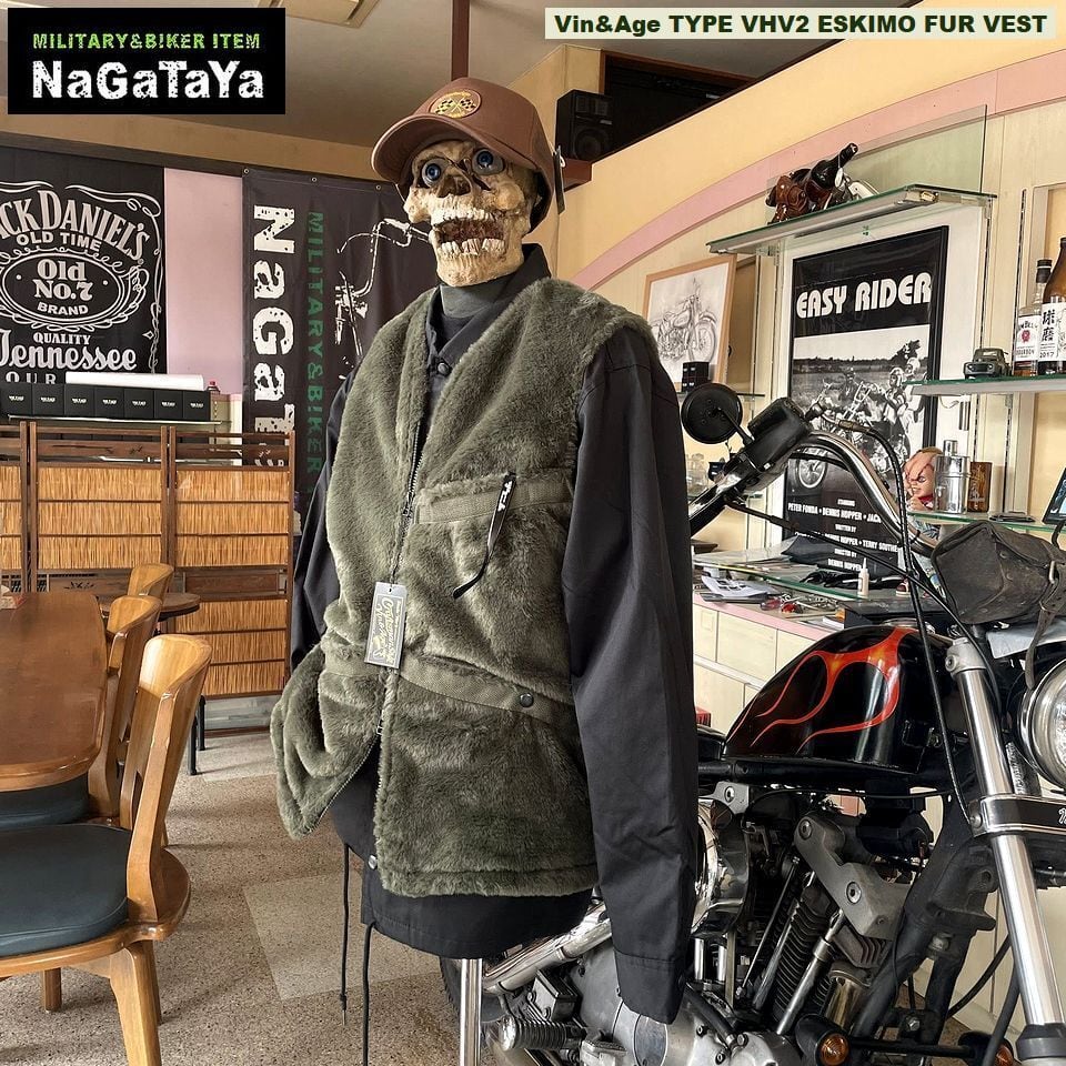 Vin&Age ビンアンドエイジ TYPE VHV2 ESKIMO FUR VEST エスキモー
