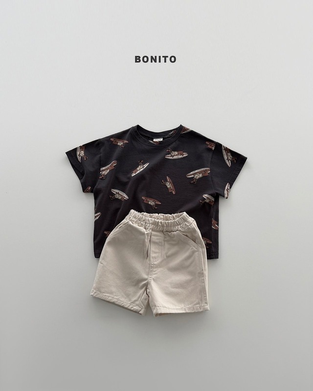 《即納》送料無料【BONITO】surfing dog tee
