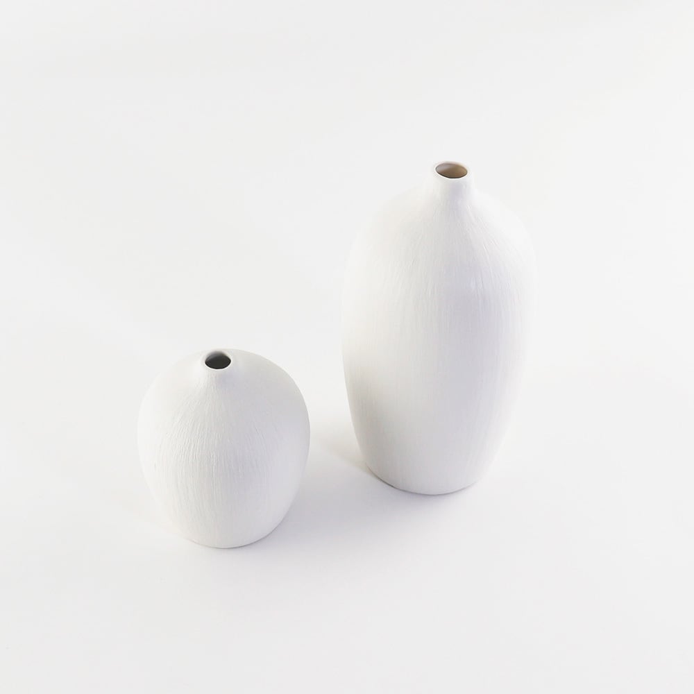 shesay PORCELAIN フラワーベース プランパー（S） | Zakka so-la