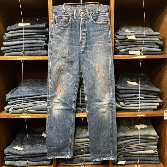 1970'S LEVI'S 501 66 SINGLE DENIM PANT