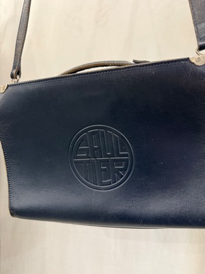 "Jean Paul Gaultier" leather mini trunk bag