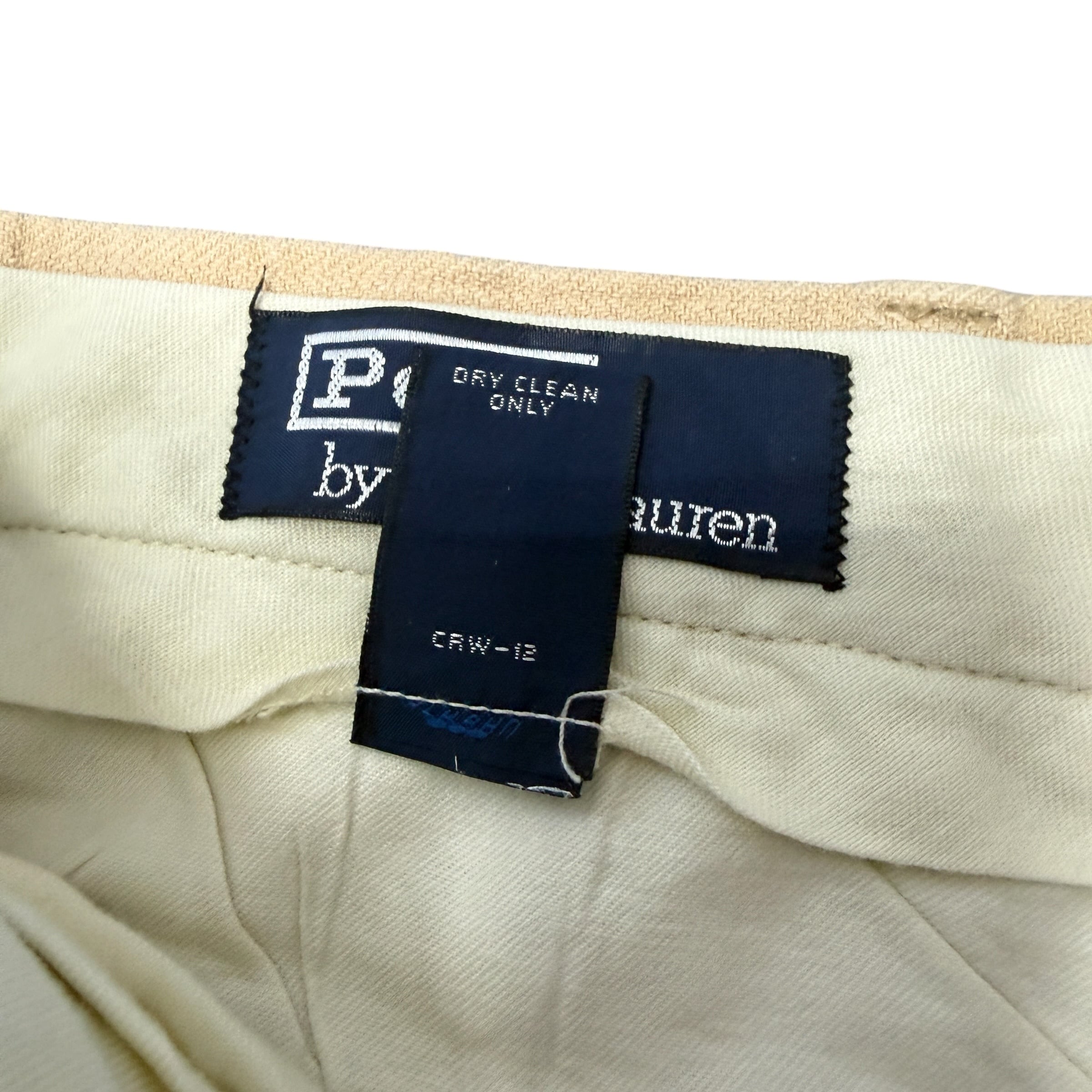 Polo by Ralph Lauren スラックス ダークブラウン リネン 00s ポロ