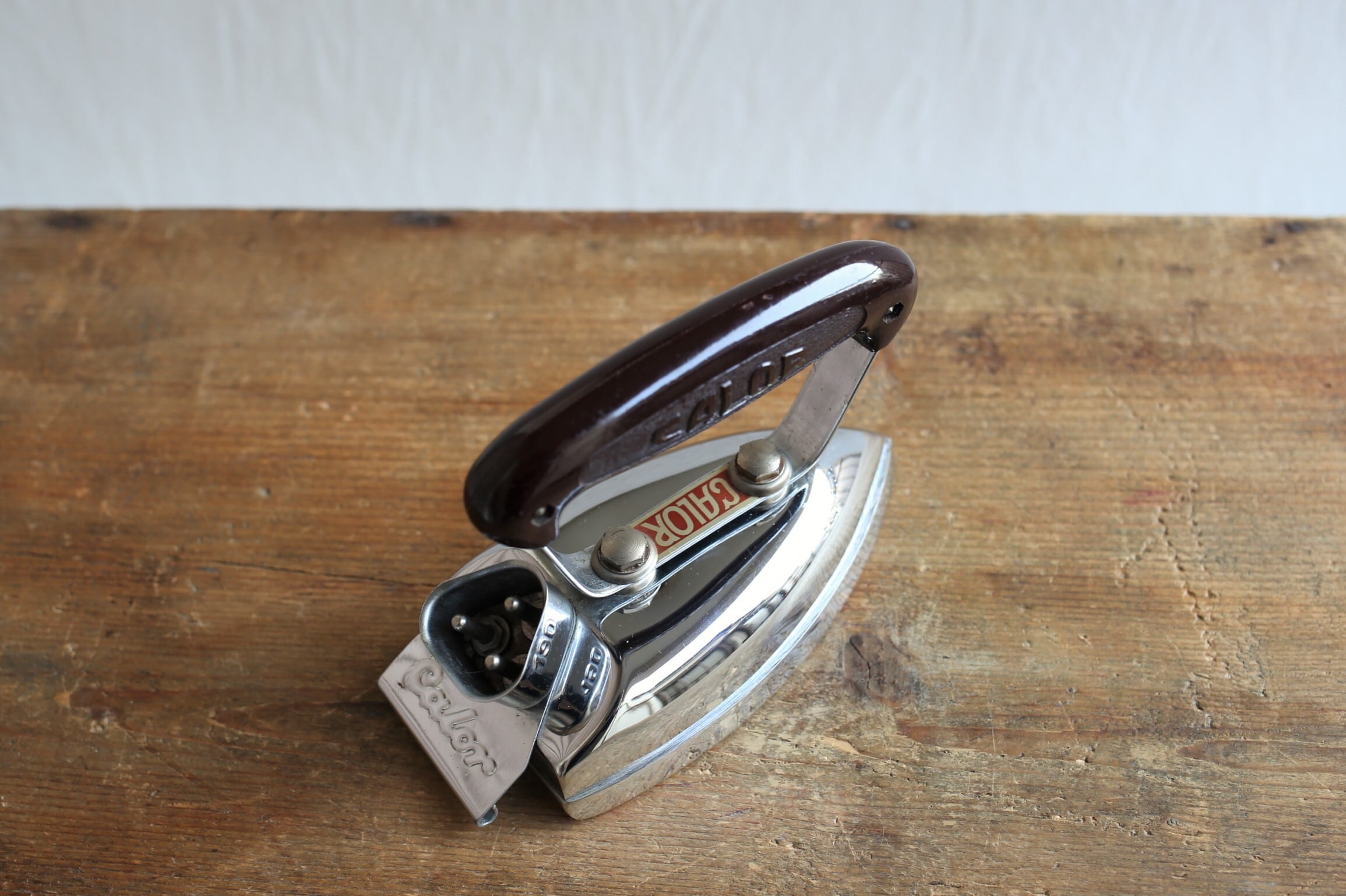 フランス アンティーク ヴィンテージ CALOR 旅行用 ミニアイロン N-01612