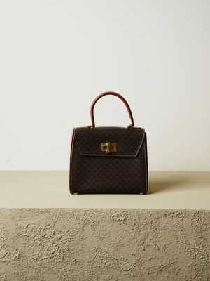 CELINE セリーヌ マカダム柄 2way バッグ