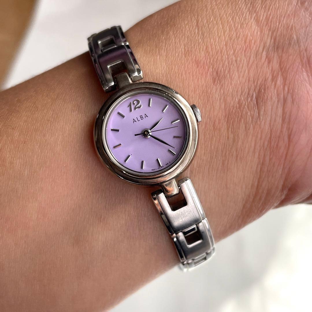 オメガ シーマスター 166.0213.1 デイデイト パープルグラデーション