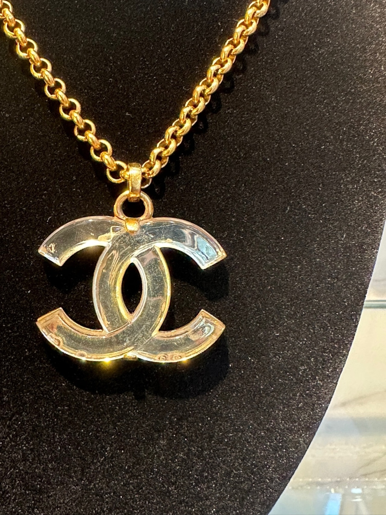 CHANEL シャネル ココマーク ラージサイズ ネックレス | Trade K