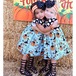 ハロウィン にオススメ♪ ワンピース ドレス 子供 キッズ コスプレ 衣装 仮装 半袖 パーティー かぼちゃ パンプキン 柄 お揃い リンク 双子 コーデ