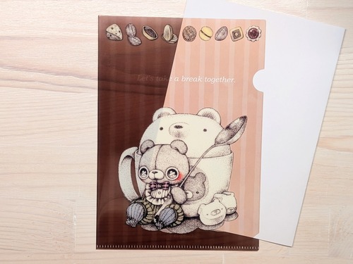 カフェタイム、クリアファイル