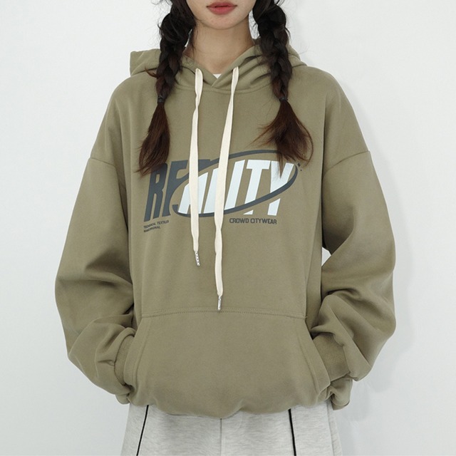 front logo hoodie　フロントロゴフーディー　J0333