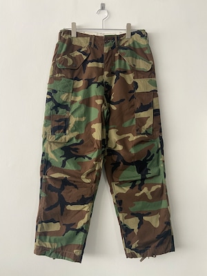 FATIGUE SLACKS / FP012 / M-51 FIELD SLACKS / M-81 WOODLAND CAMOUFLAGE PATTERN RIPSTOP