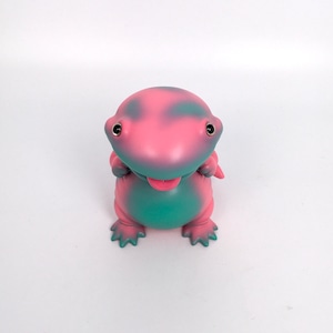 【monyura】立体作品「ブンちゃん (ピンク)」