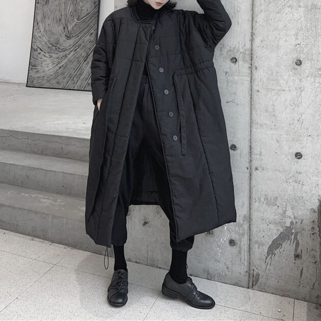 Cotton coat mid-length C0559