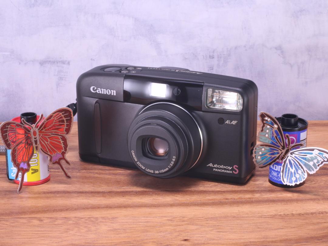 Canon Autoboy S Black(1) | Totte Me Camera