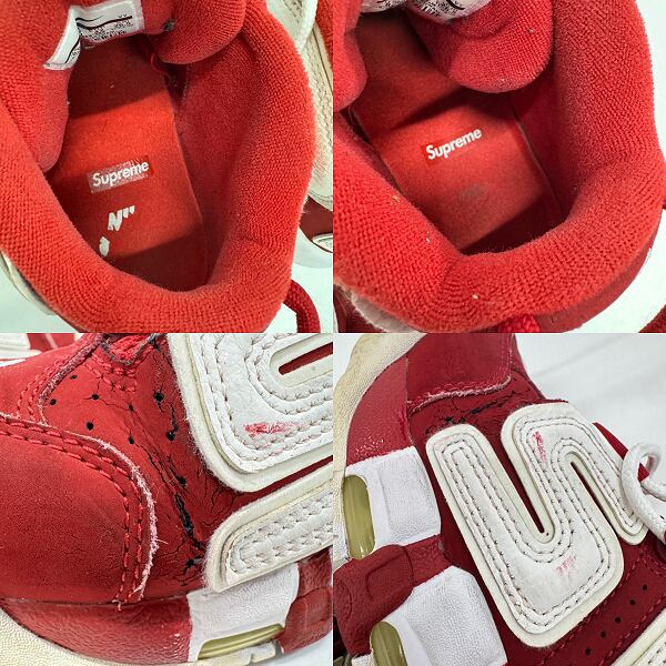 Supreme×NIKE/シュプリーム×ナイキ AIR MORE UPTEMPO/エア モア アップ