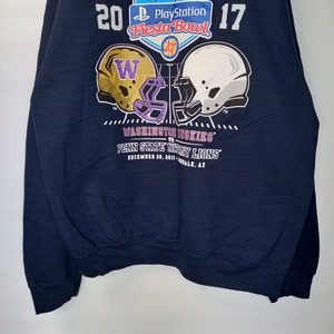 クルーネック　スウェット　トレーナー　企業ロゴ　NFL