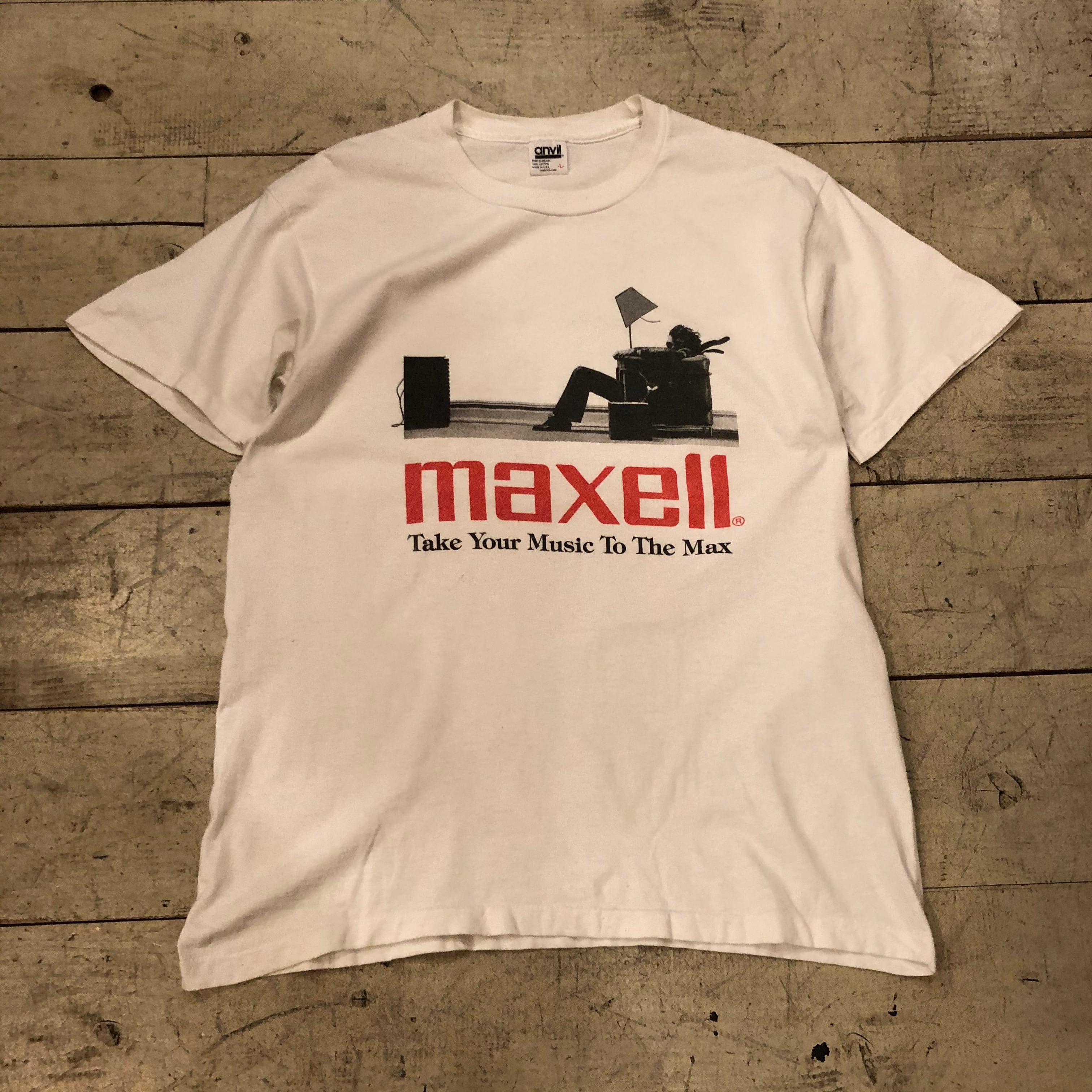 maxell Tシャツ」マクセル ノベルティ - コレクション