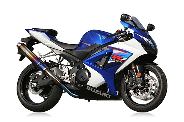 GSX-R1000（'07～'08） GPスペック S/O シングル チタンドラッグブルー[GS04-03DB]