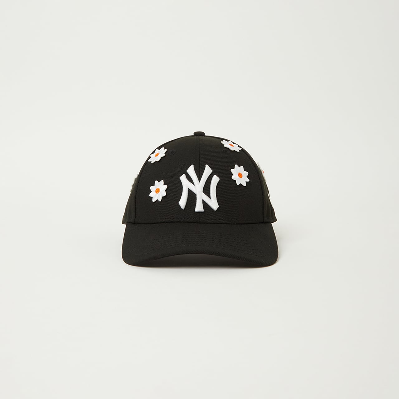 Rainbow 3D Flower Cap(Black) | NICK GEAR