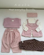 韓国子供服 / 26Autumn / Aosta / ルイスパンツ / 秋服 *S~XXL*