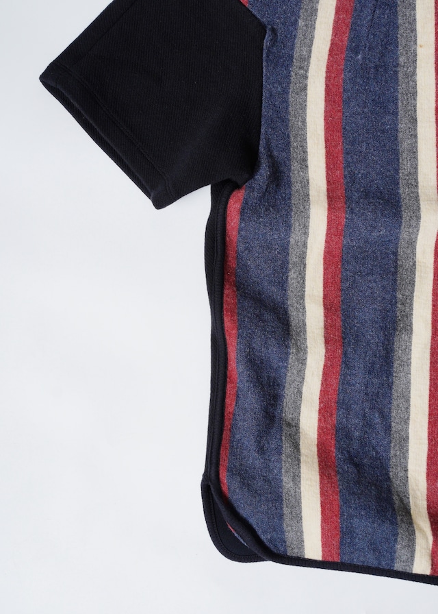 DRIES VAN NOTEN wool cutting T-shirt