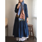 リサイクルサリーのカンタショール 小10 インドの手仕事布 Mulaセレクト