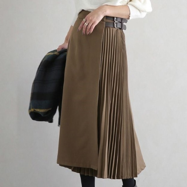 Elegant Pleated Skirt　T740