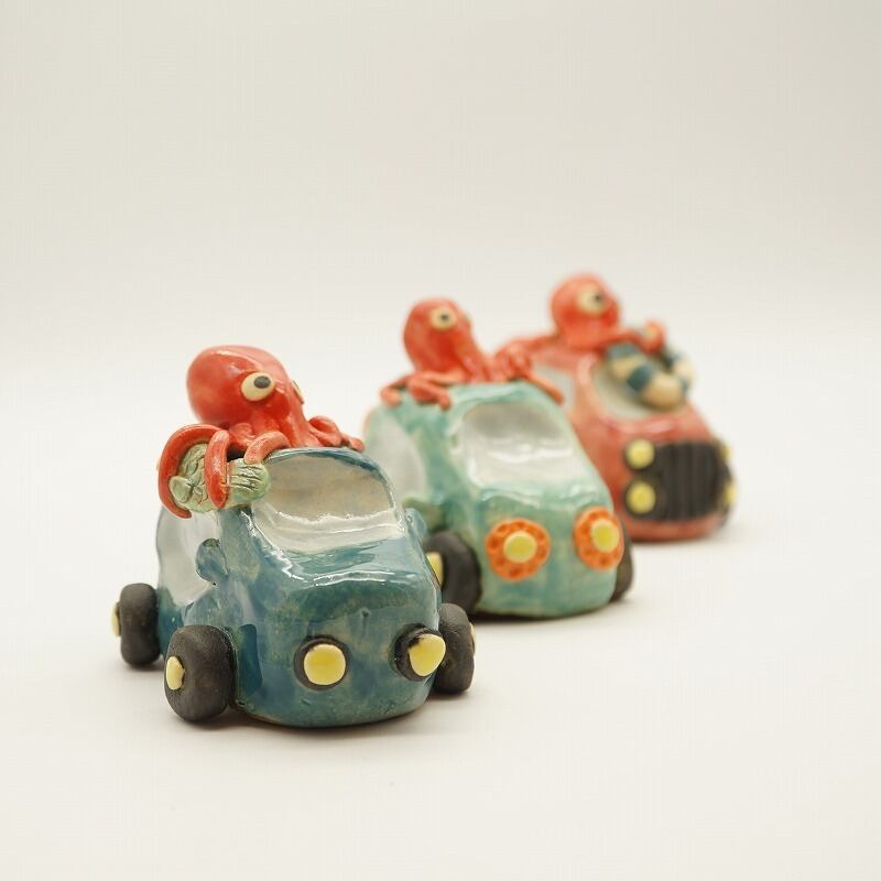 たこのオブジェ 乗り物シリーズ【369（みろく）】 | 沖縄の工芸品