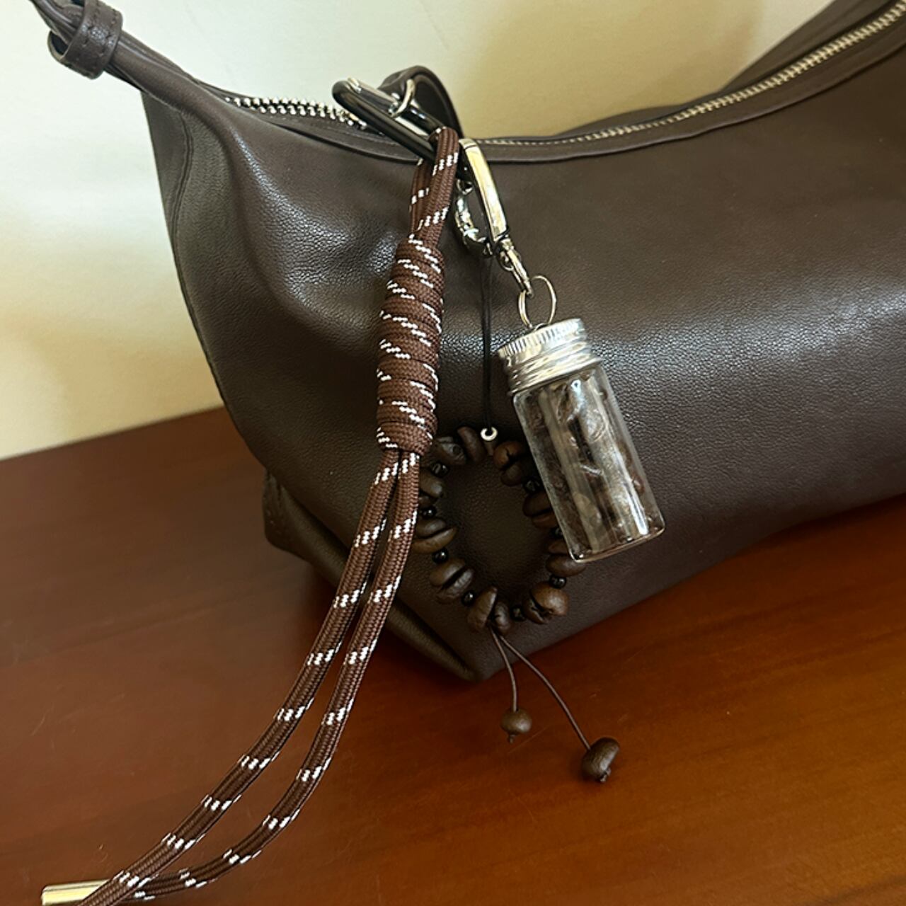 Coffee bean design charm S1732