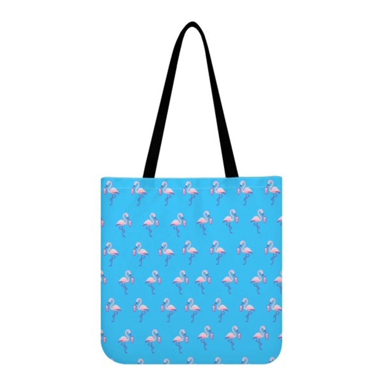 All-Over Print Cloth Tote Bag Blue 4268