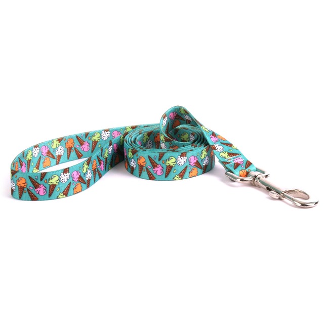 Ice Cream Cones　首輪＋リードセット Sサイズ - Yellow Dog Design