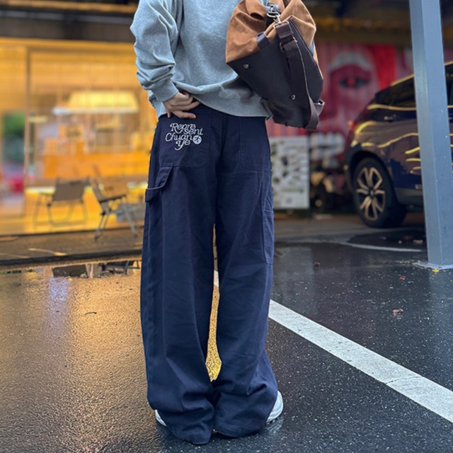 pocket logo pants　ポケットロゴパンツ　J2063