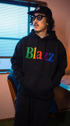 Apple in Smoke Heavy Oz Hoodie [Black]