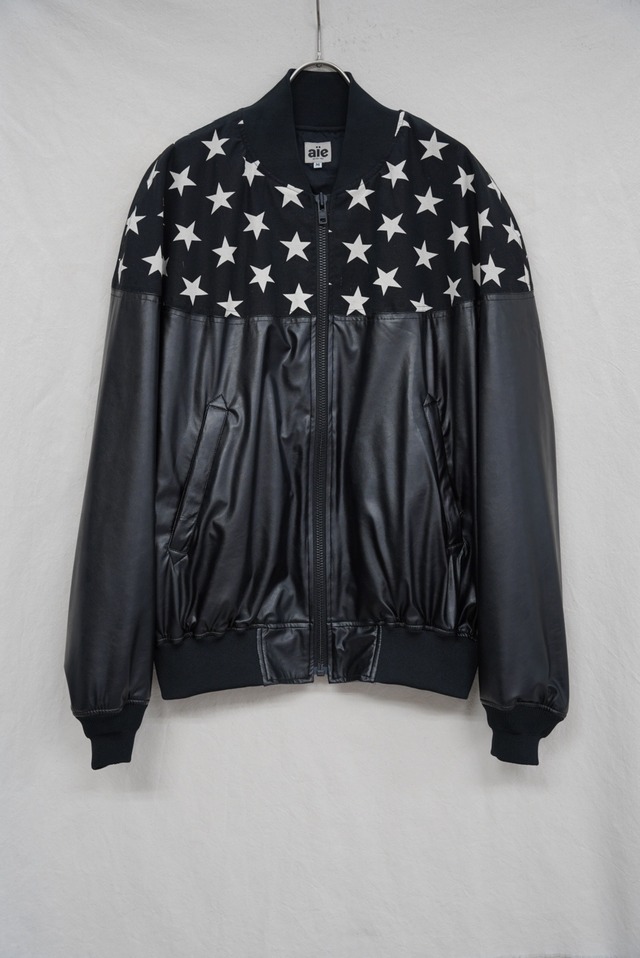 AiE /  CPS Jacket - C/L Canvas / Star Printed(BLACK)