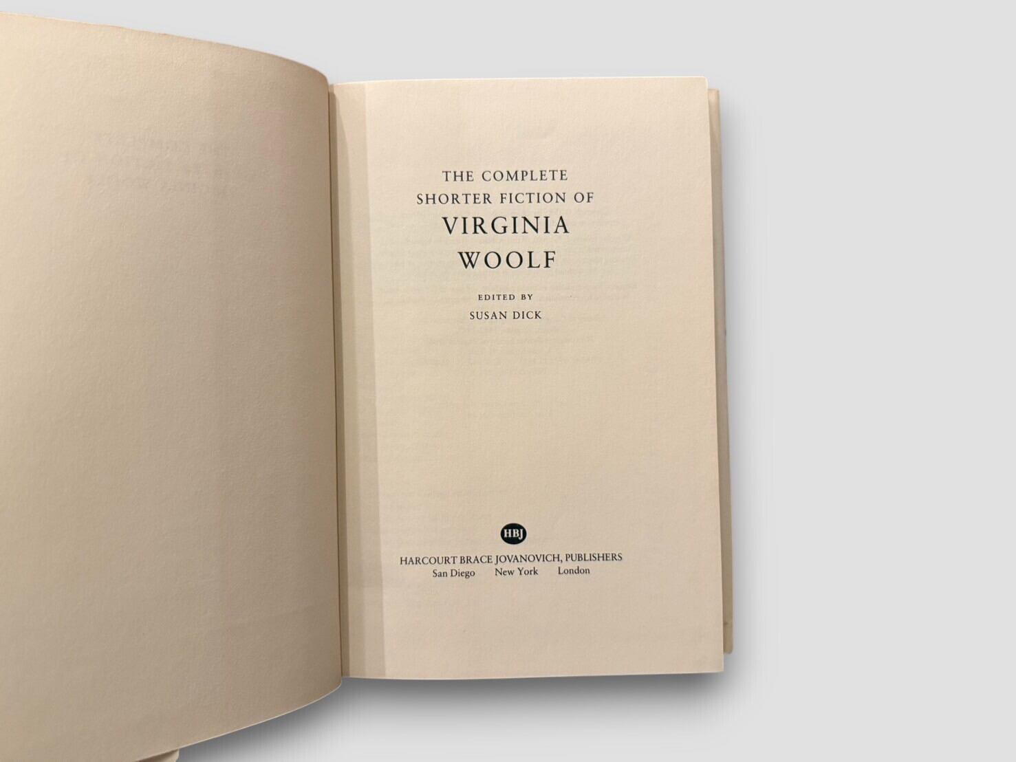 SL862】【FIRST U.S. EDITION】The Complete Shorter Fiction of