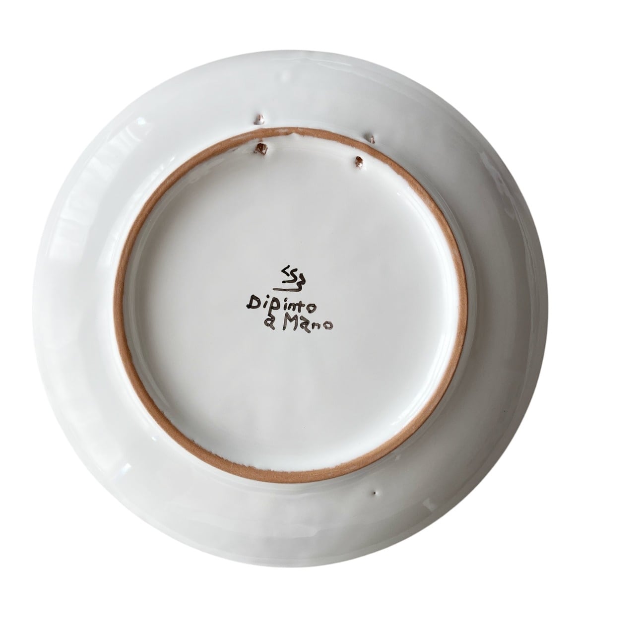 絵皿 20cm CRC034 マヨリカ焼き さかなねこ イタリア陶器 | イタリア