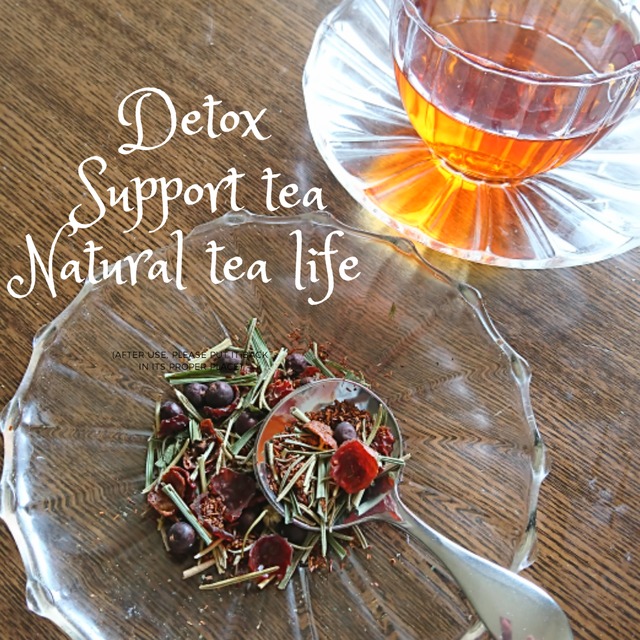 浮腫みなどに「Detox support tea」Mサイズ