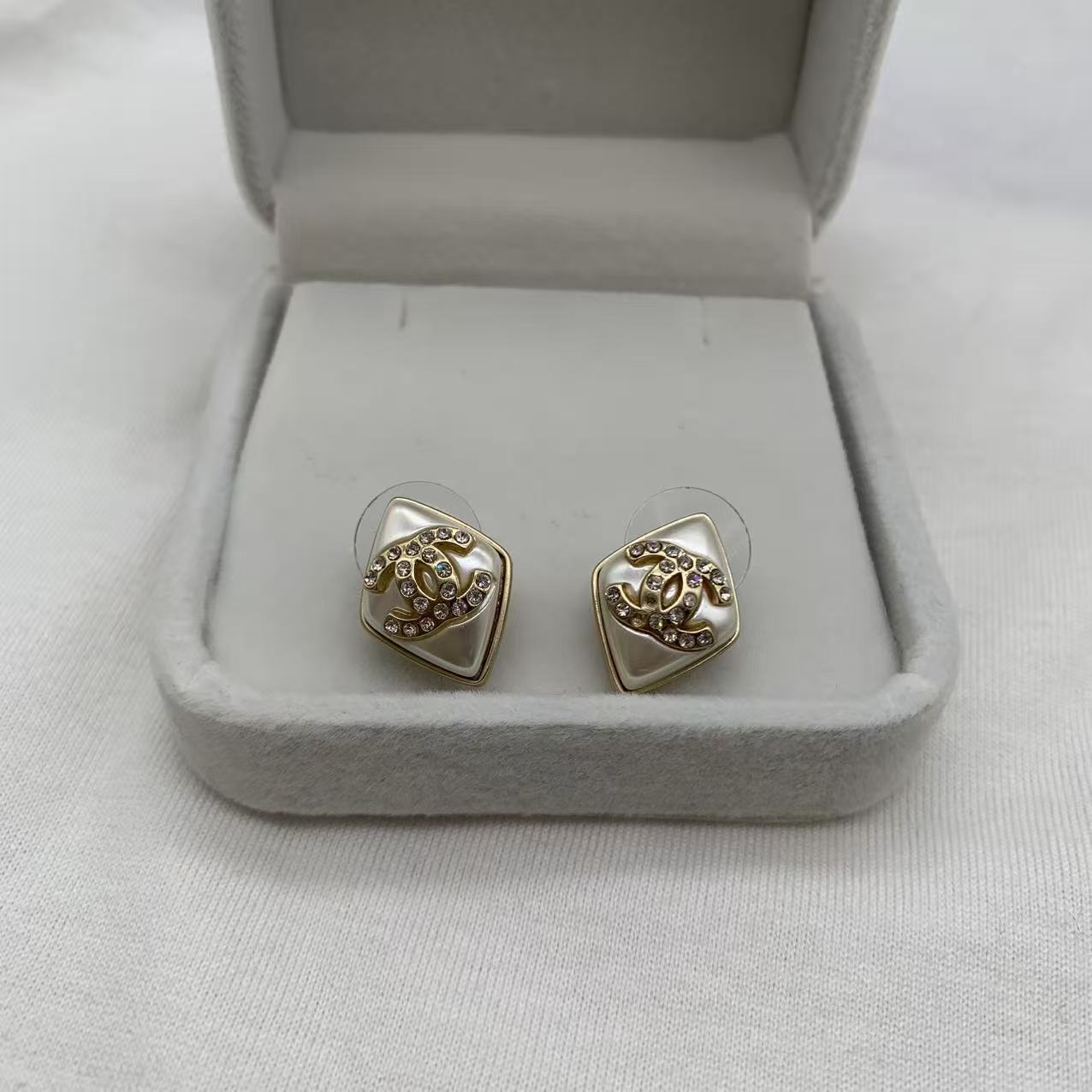TIFFANY ティファニー K18 YG 1837 サークル ピアス ダイヤモンド