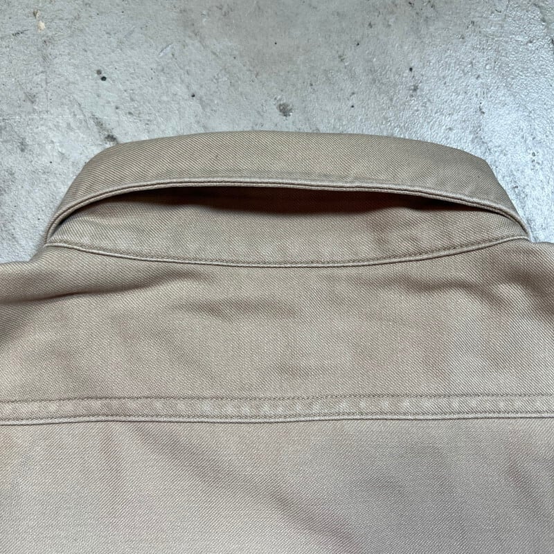 50's HERCULES ヘラクレス MOUNTAIN CLOTH ワークシャツ 台襟 マチ付き