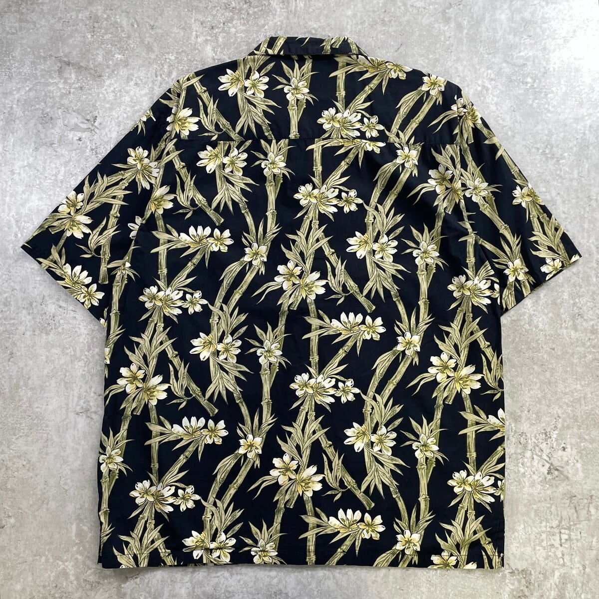OP オーシャンパシフィック 開襟 ハワイアンシャツ オープンカラー