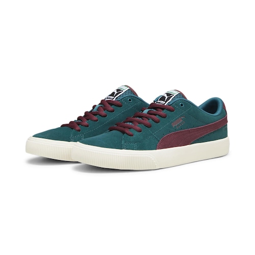 PUMA SUEDE SKATE NITRO MALACHITE DARK JASPER