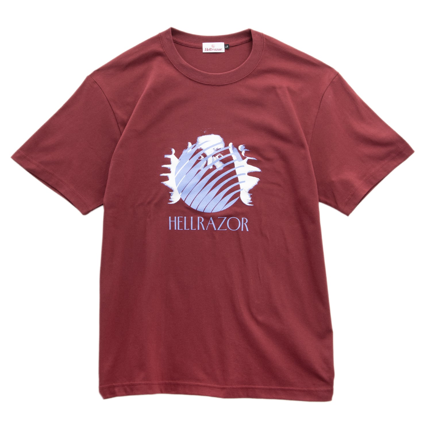 HELLRAZOR / THE BREATH OF LIGHT SHIRT / BURGUNDY