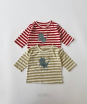 韓国子供服 / 26Autumn / Aosta / にゃんこTシャツ / 秋服 *S~XXL*
