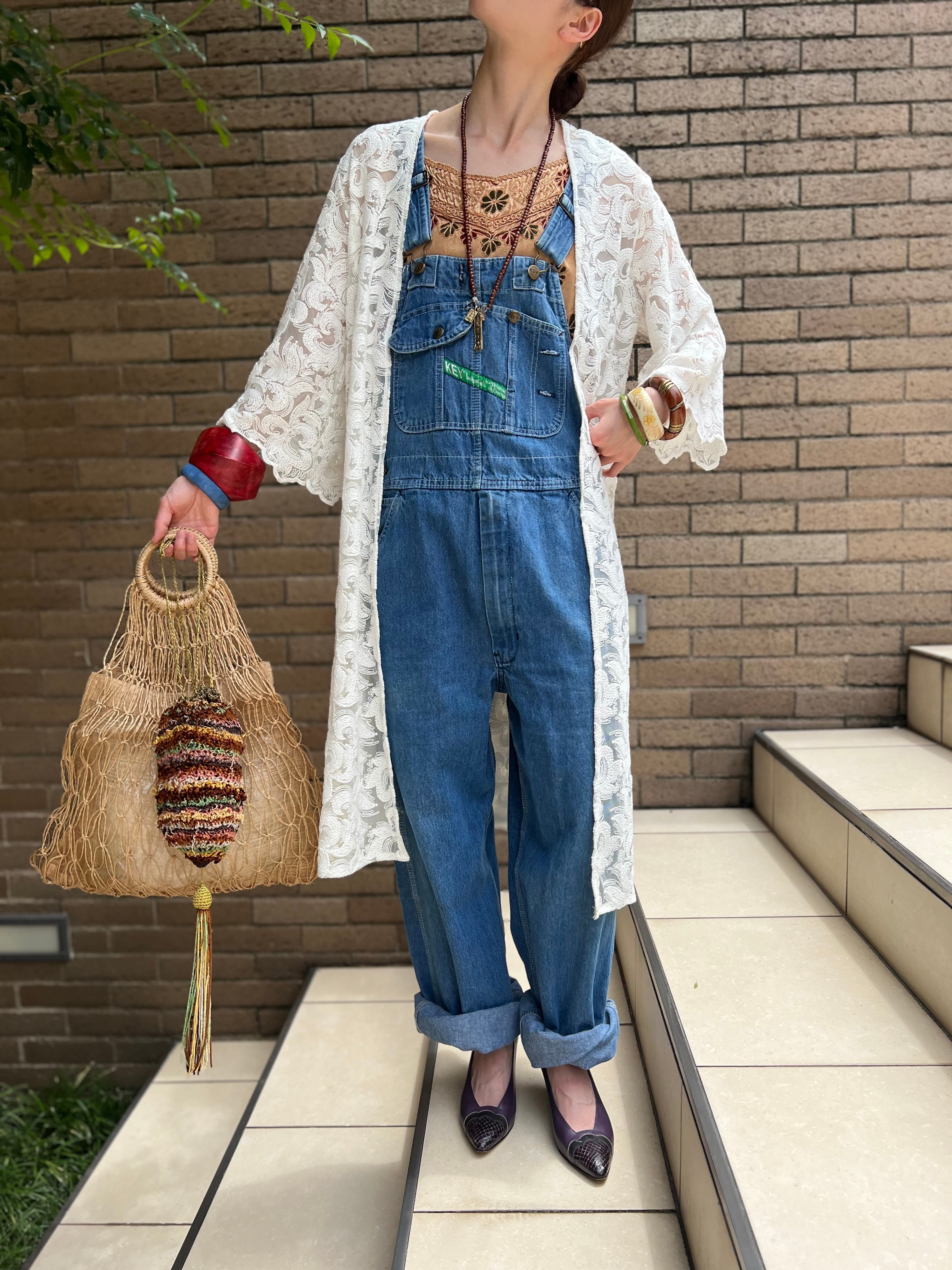 Vintage indian rayon camisole tops ( ヴィンテージ インド レーヨン
