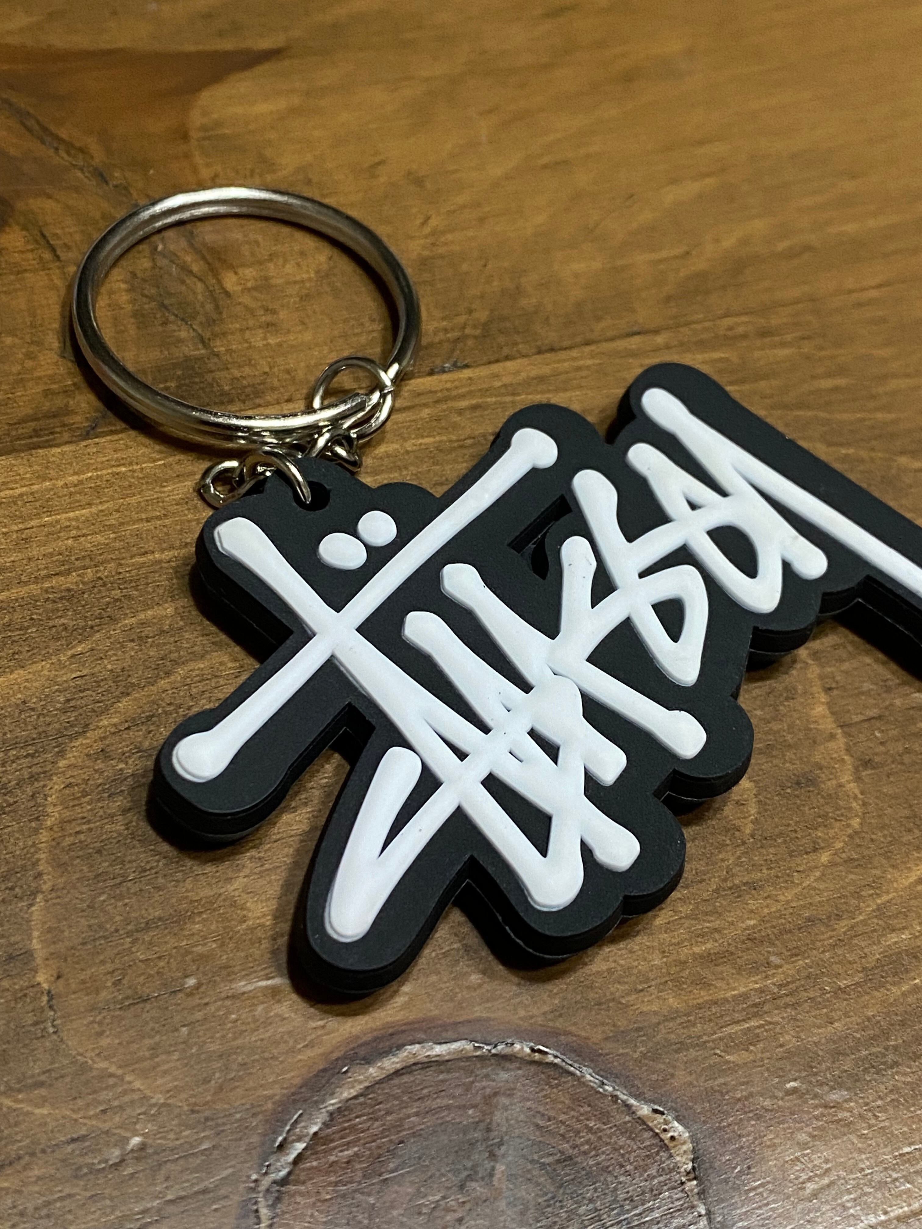 stussy☆ステューシー☆ラグジュアリー☆キーホルダー☆ラバーチャーム