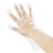 日本サニパック(Sanipak) 使い捨て手袋 ポリエチレン手袋 Lサイズ 100枚 エンボス HDPE 半透明
