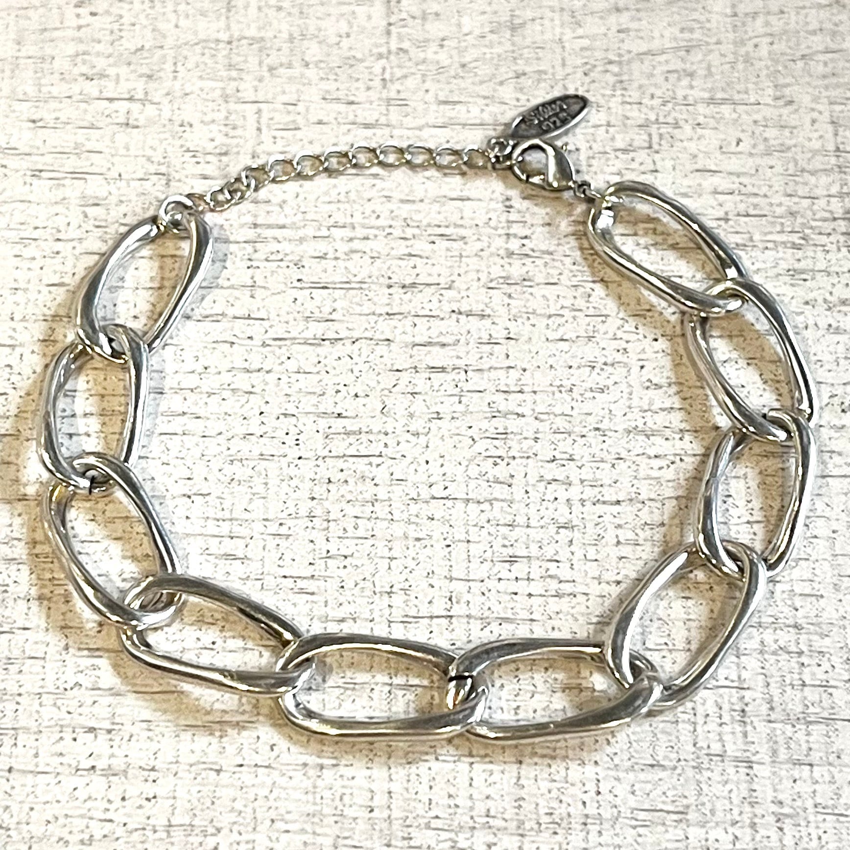 ENGRAVED FLUID WAVE SLIM BANGLE-SILVER925-ウェーブバングル
