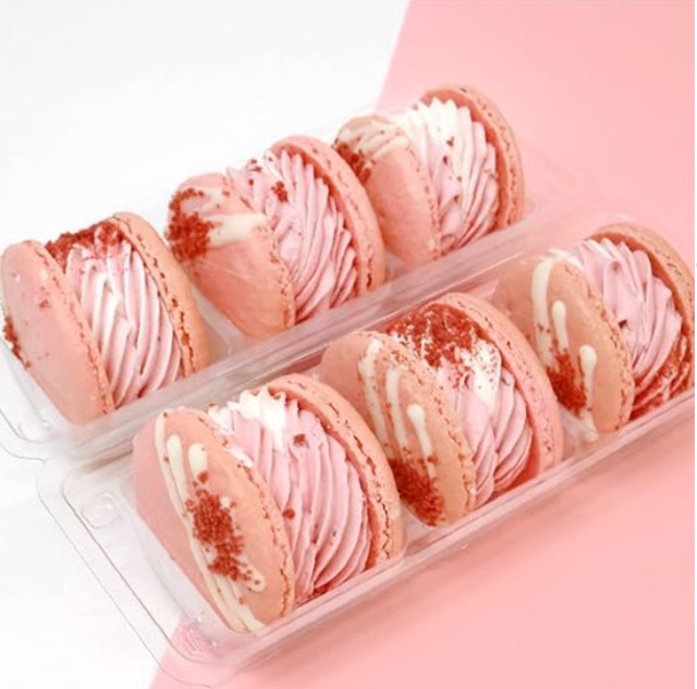 オーダー受付☆いちごマカロンわんこ MACAPRESSO 母の日 卒業式 ひな祭り 春 誕生日 プレゼント いちご